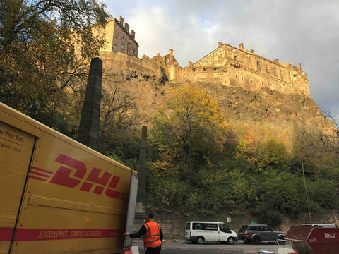 G-Hold Manufactures tablet holders and phone holders locally in central Edinburgh under the Edinburgh Castle