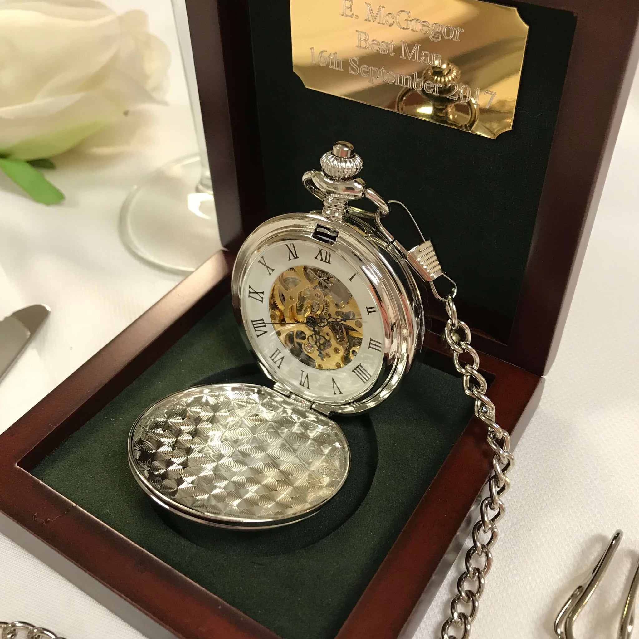 Classic Silver Gents Pocket Watch 