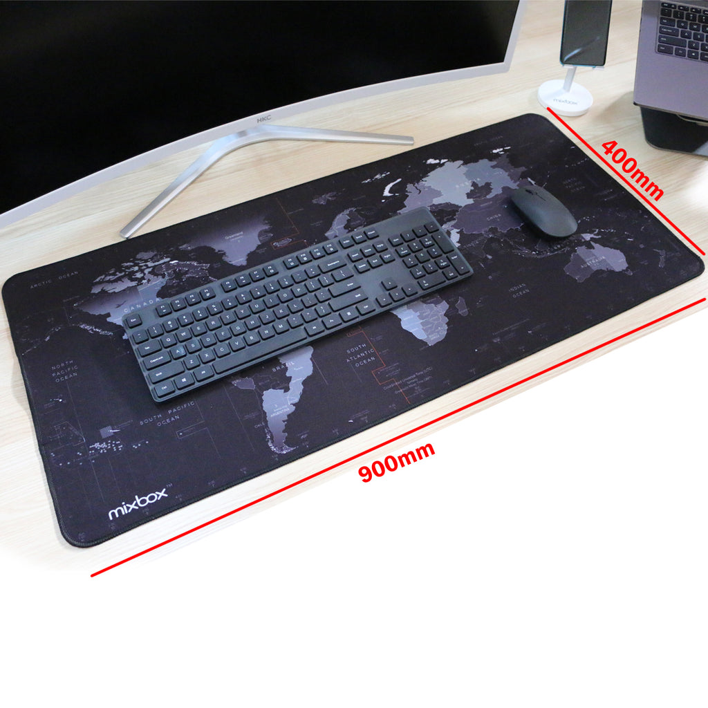 Anti-Slip World Map Gaming Mouse Pad - XL – HEARTDECO