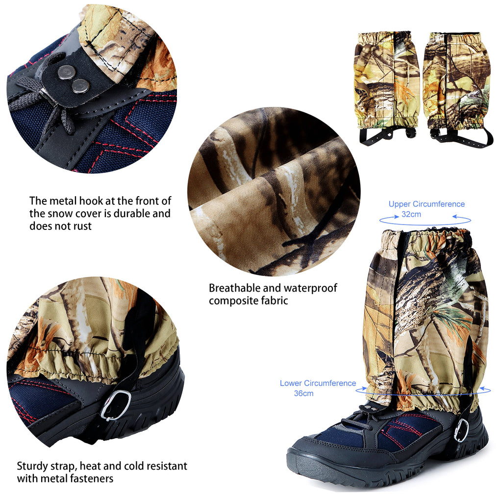 Waterproof Camouflage Leg Guards Boot Covers – HEARTDECO