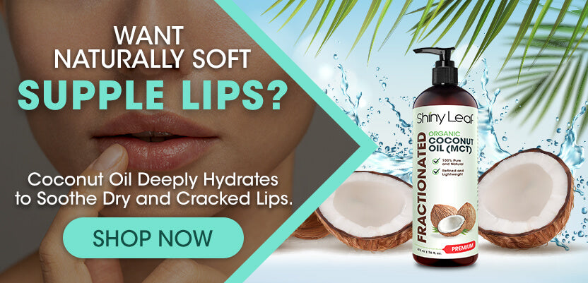 Coconut Oil for Dry Cracked Lips