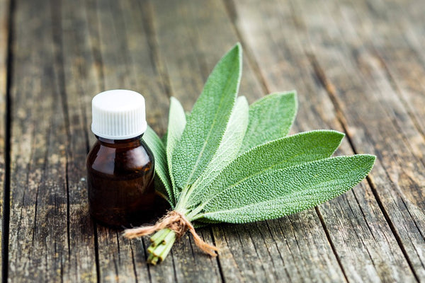 Small bottle of essential oil