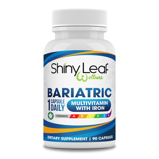 The Shiny Leaf Bariatric Multivitamin with Iron product recommended by Ivan Orville on Improve Her Health.