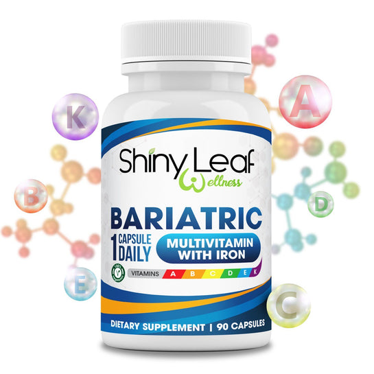Bariatric Multivitamin With 45 Mg Iron Once A Day 90 Capsules For Post Wls Patients Shiny Leaf 7686
