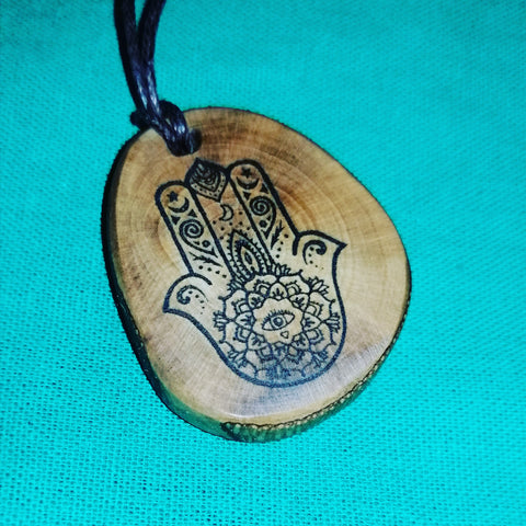 Hamsa Hand on Folksy by Retrosheep