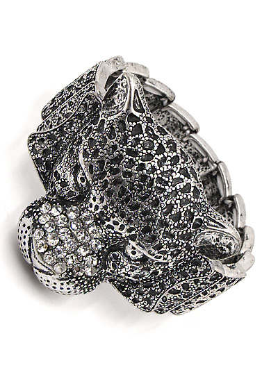 Leopard Stretch Bracelet - Magnolia Mountain Jewelry