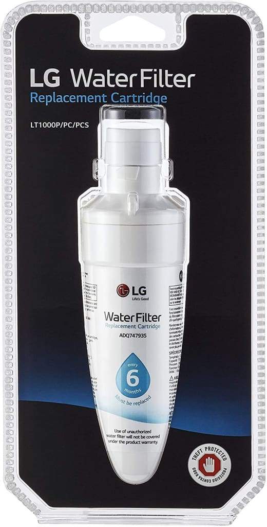 LG Fridge Freezer Water Filter LT1000P - Genuine AGF80300704