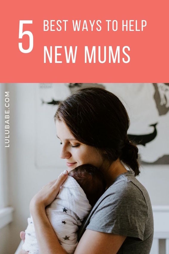 How to Help a New Mum with Newborn Baby - Share to Pinterest