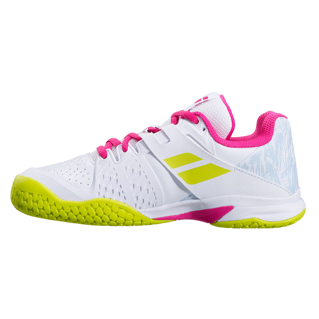 Babolat Propulse AC Junior Tennis Shoe (White/Pink) | RacquetGuys.ca