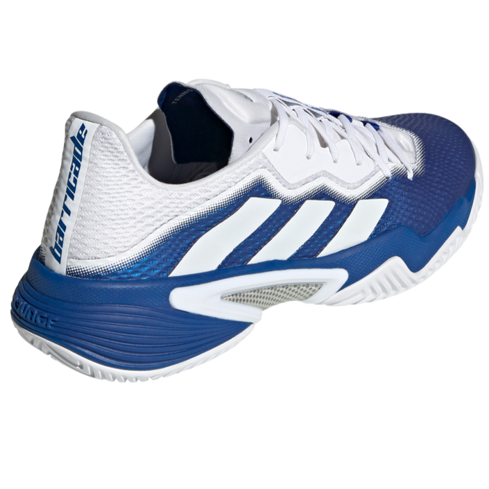 adidas Barricade Men's Tennis Shoe (Royal Blue/Cloud White/Silver Metallic)  