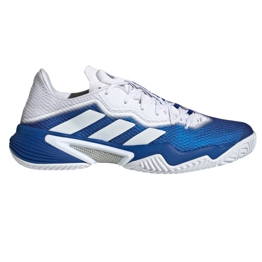adidas Barricade Men's Shoe (Royal Blue/Cloud White/Silver Metallic) RacquetGuys.ca