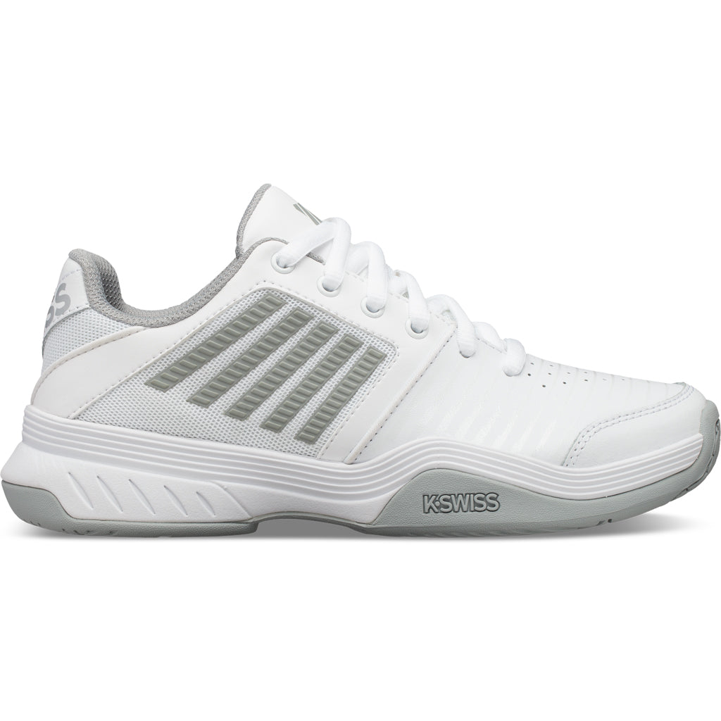 K-Swiss Court Express Clay Court Women's Tennis Shoe (White/Silver) |  