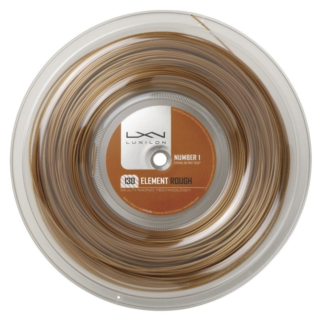 Luxilon Element 16 Tennis String Reel (Bronze) - RacquetGuys.ca