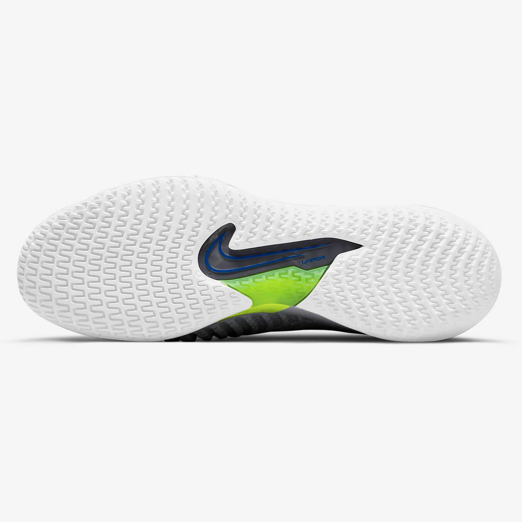 Nike React Vapor NXT Men's Tennis Shoe (Grey/Blue) | RacquetGuys.ca