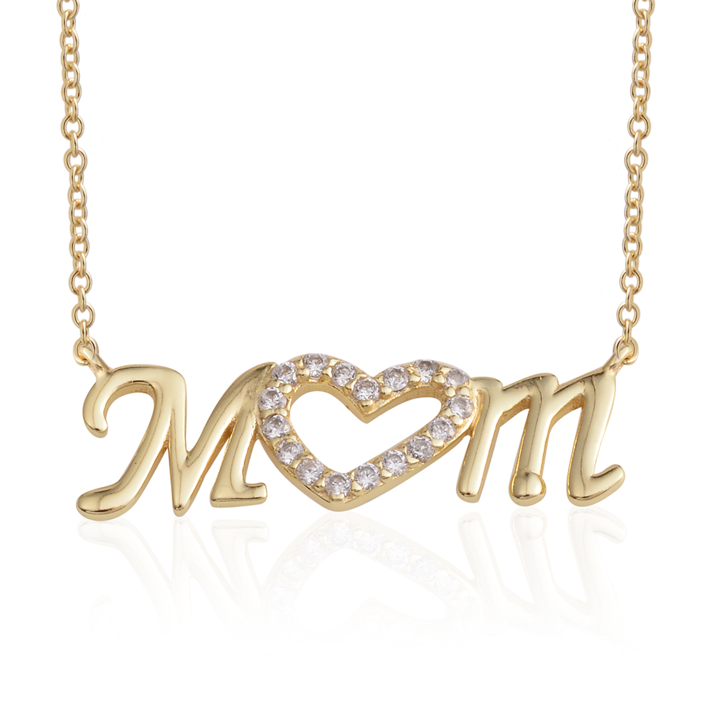 i love you mom necklace