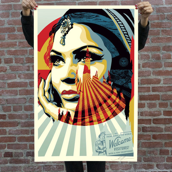 Shepard Fairey aka Obey Target Exceptions Street Art Power