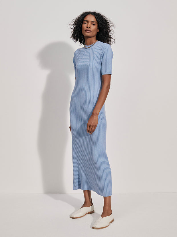 Maeve Rib Knit Midi Dress | Varley US