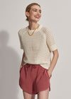 Alva Knit : Egret / S