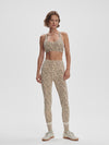 Almond Abstract Leopard