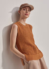 Darin Longline Knit Tank : Almond / S