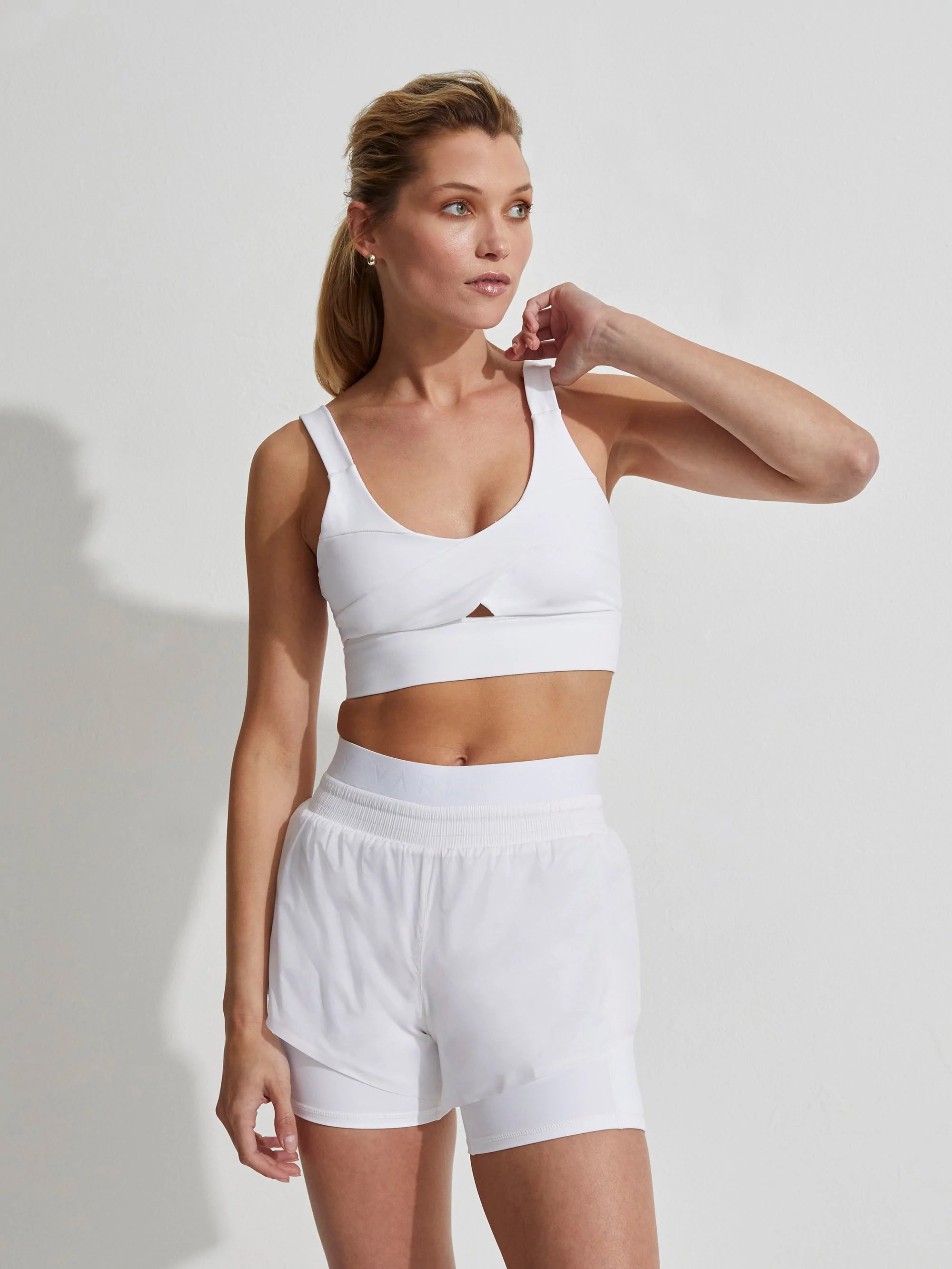 Chris Sport Bra (White) – Ellie