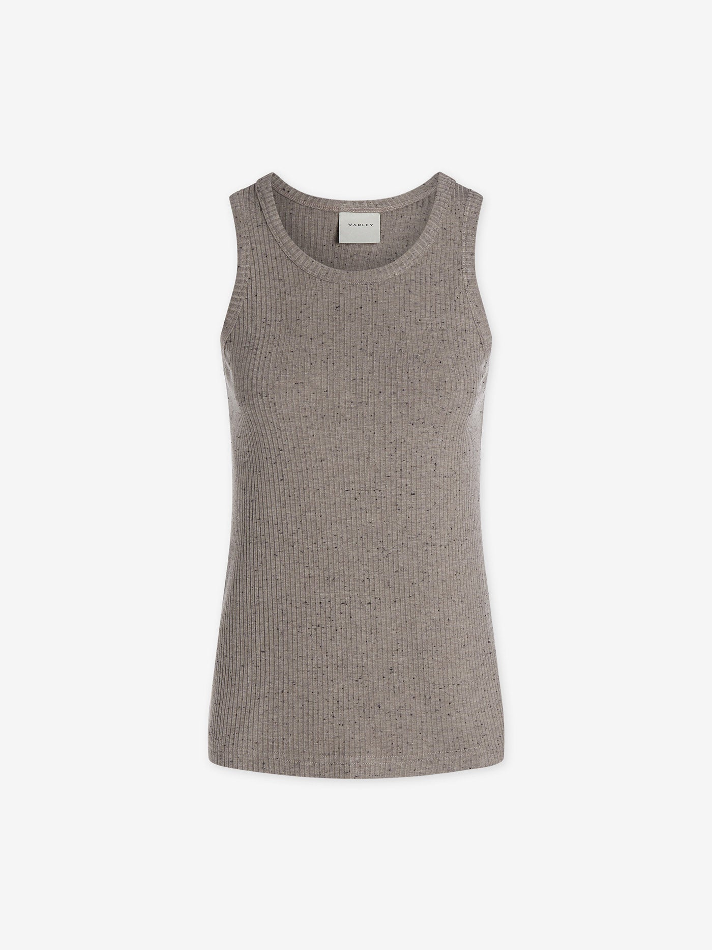 Varley Eliza Tank Deep Taupe Fleck - The Village Exchange