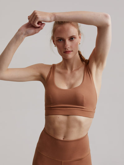 Pleated Seashell-Shaped Bra Top By Mônot, Moda Operandi