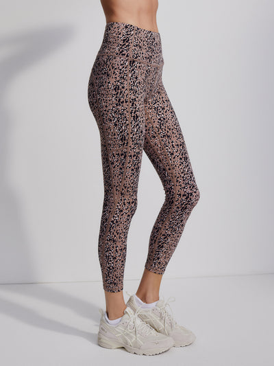 Varley - Featuring our Century Legging in Yellow Cheetah, look at