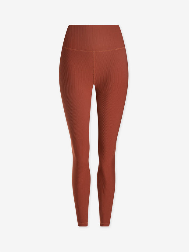 Brown 5″ High waist Capri Leggings – LEGGING DEPOT