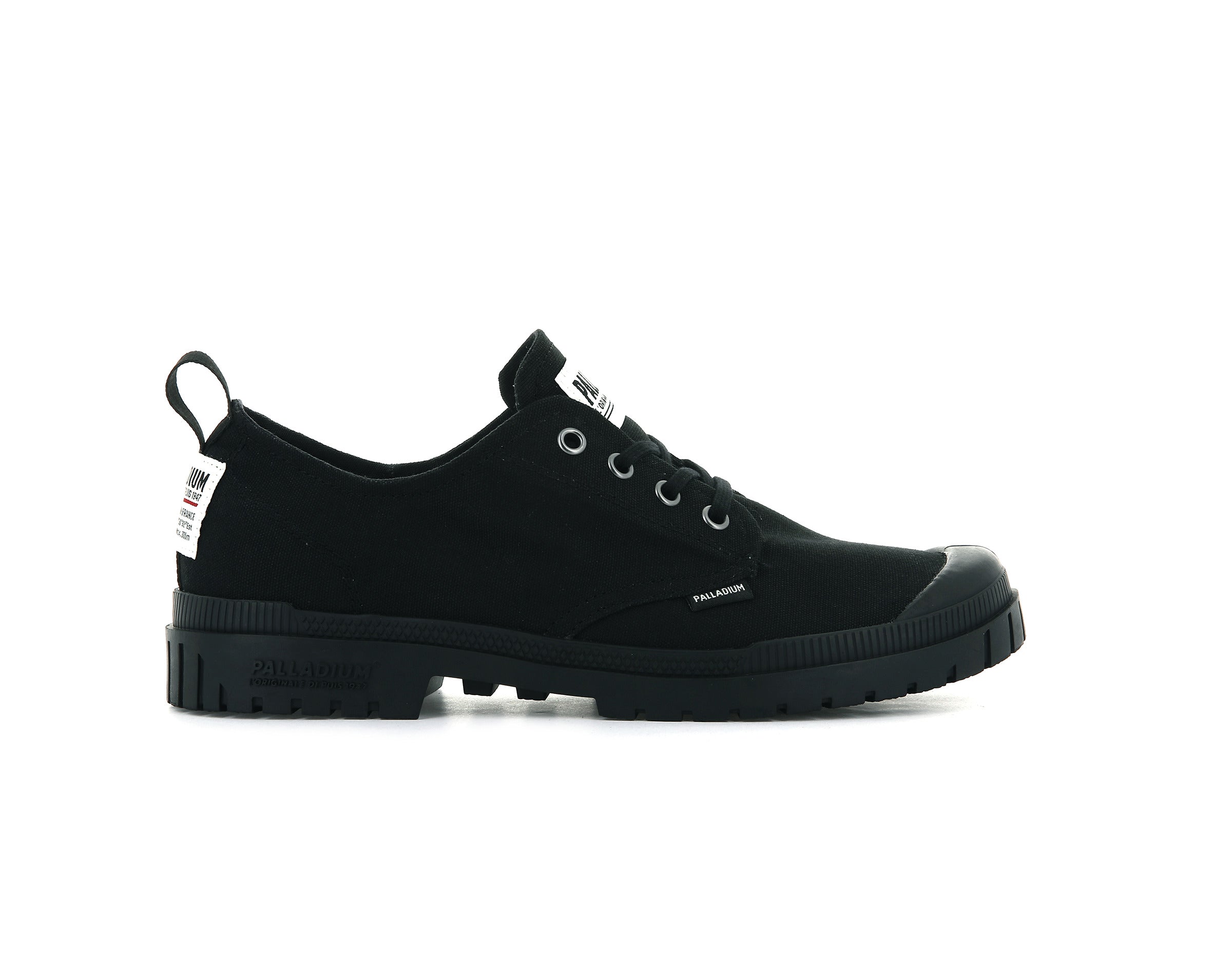 76837-008-M | PAMPA SP20 LOW CANVAS | BLACK/BLACK