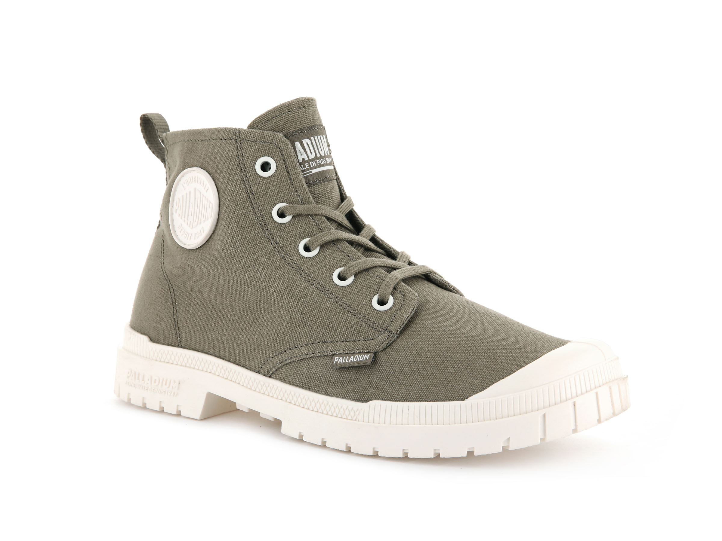 76838-258-M | PAMPA SP20 HI CANVAS | DUSKY GREEN / MARSHMALLOW