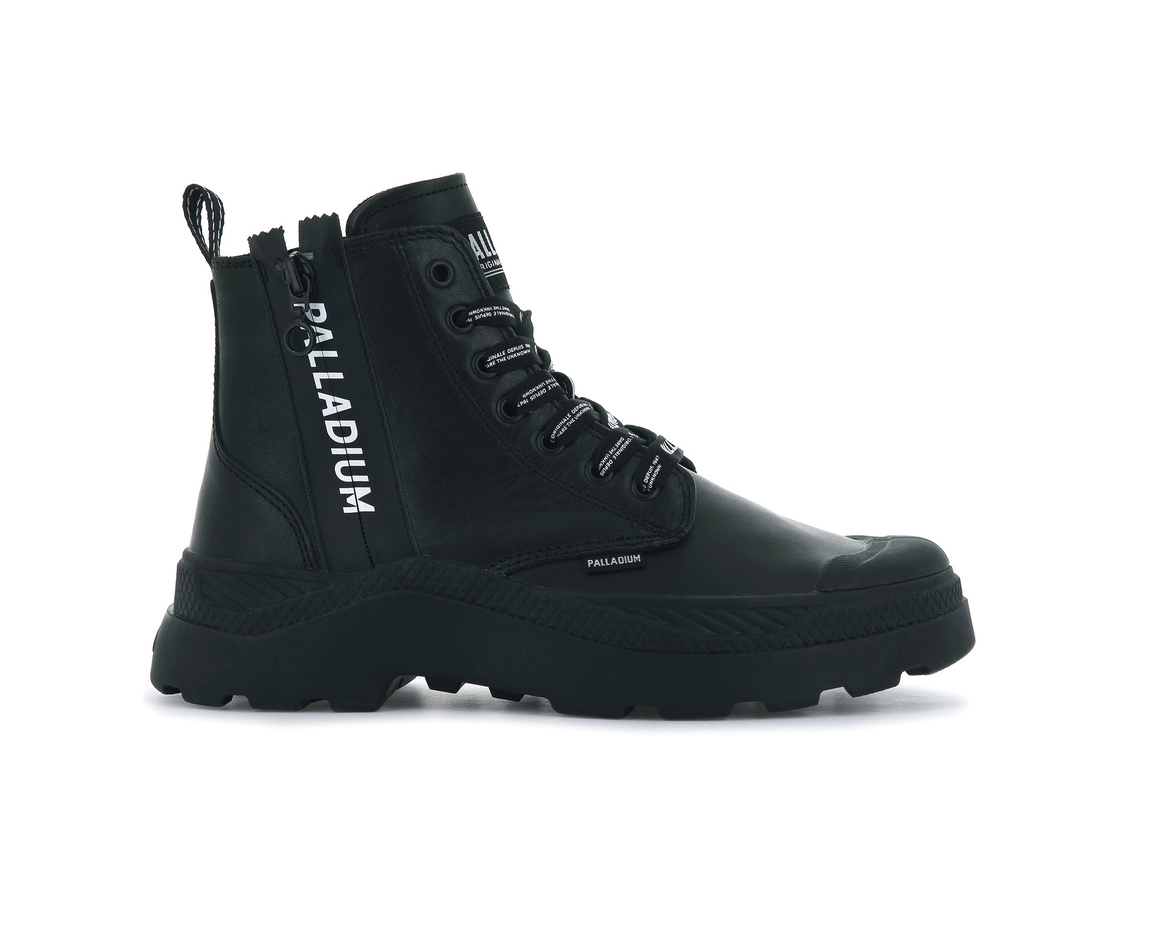 76902-008-M | PALLAKIX HI ZIP | BLACK/BLACK