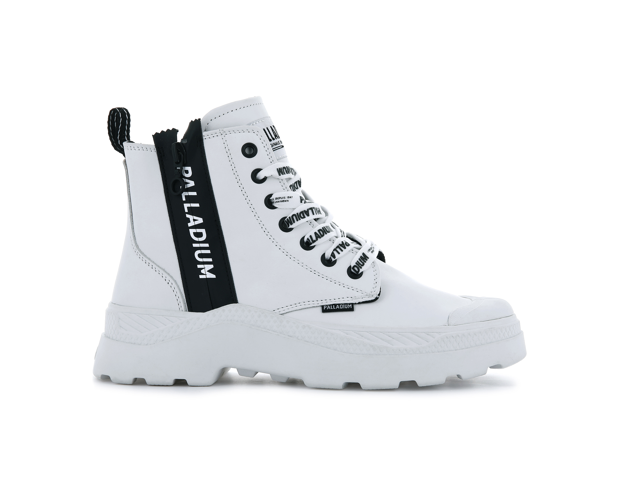 76902-100-M | PALLAKIX HI ZIP | WHITE