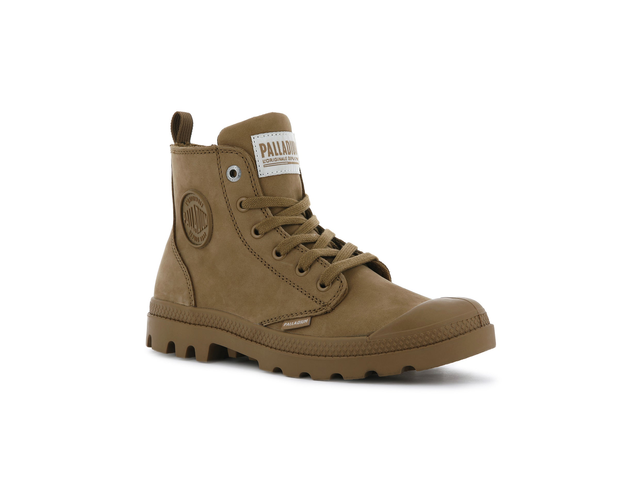 96440-252-M | PAMPA HI ZIP NUBUCK | DEAR BROWN