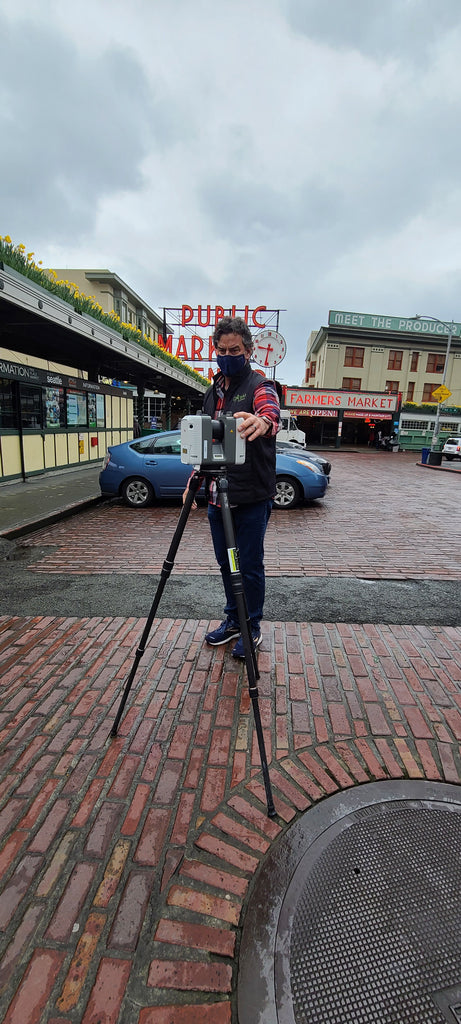 3D Laser Scanning with the RTC360 at Pike Place Market