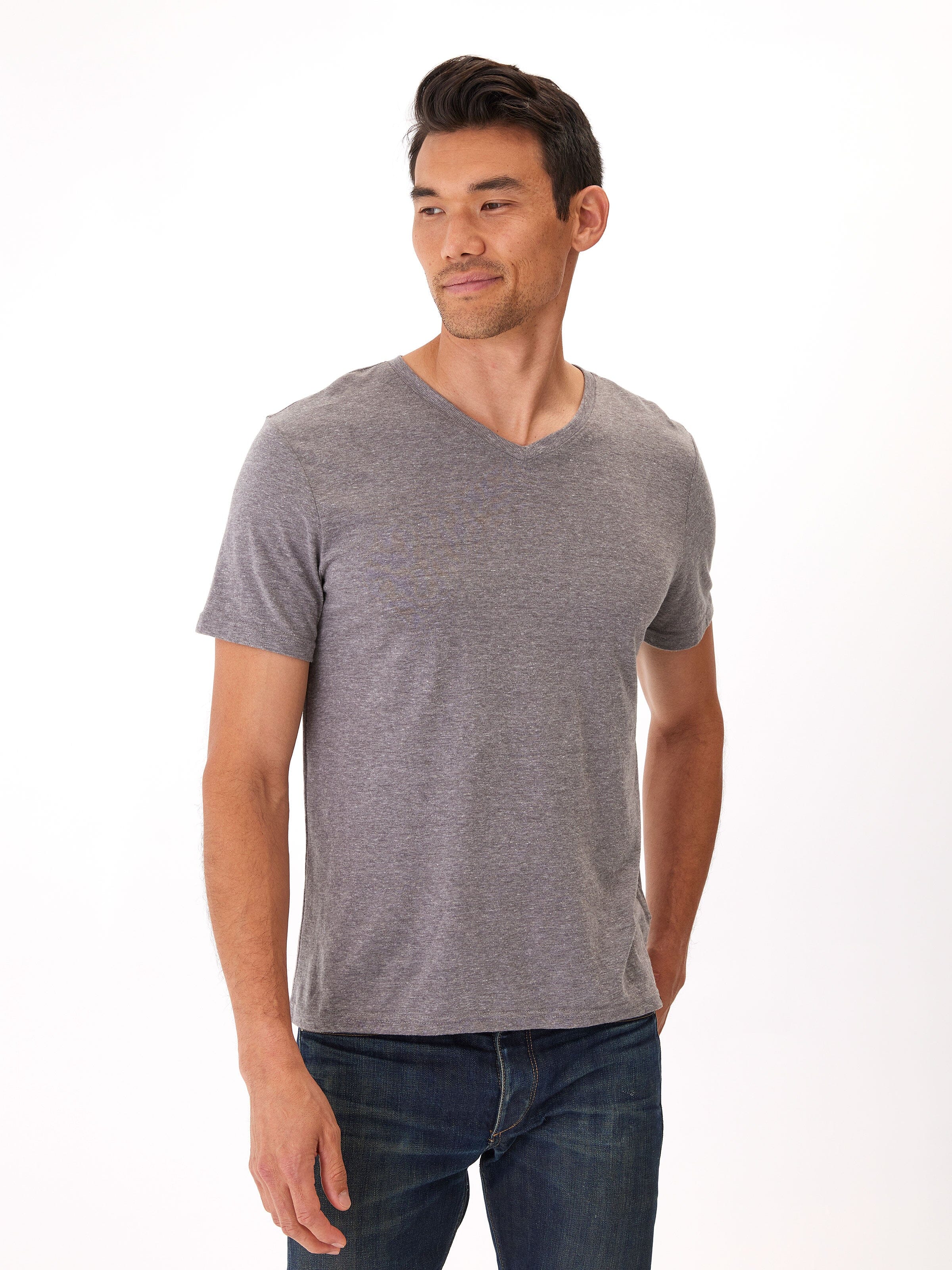 Triblend V-Neck Tee