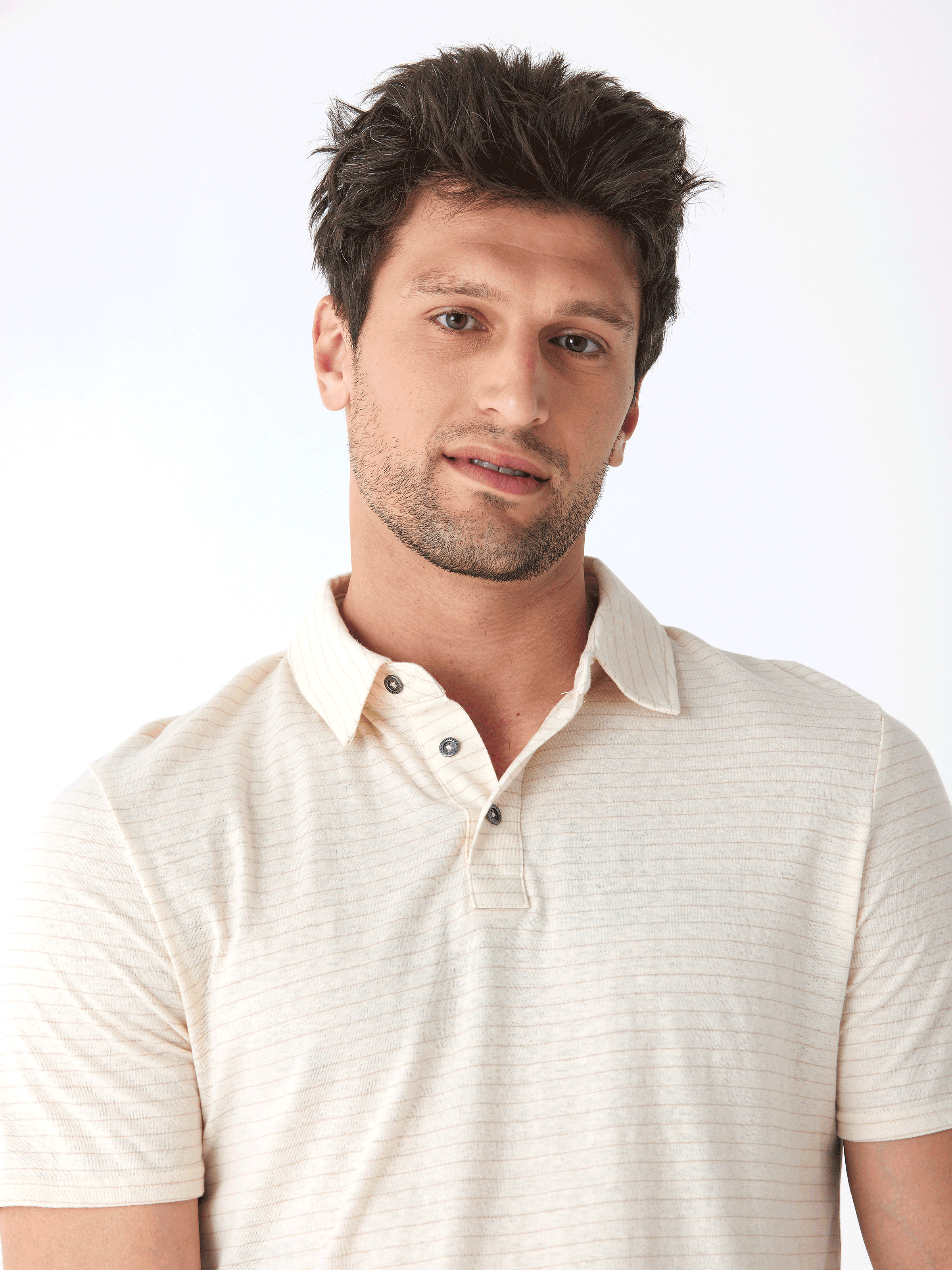 Primary image for Stripe Triblend Jersey Polo