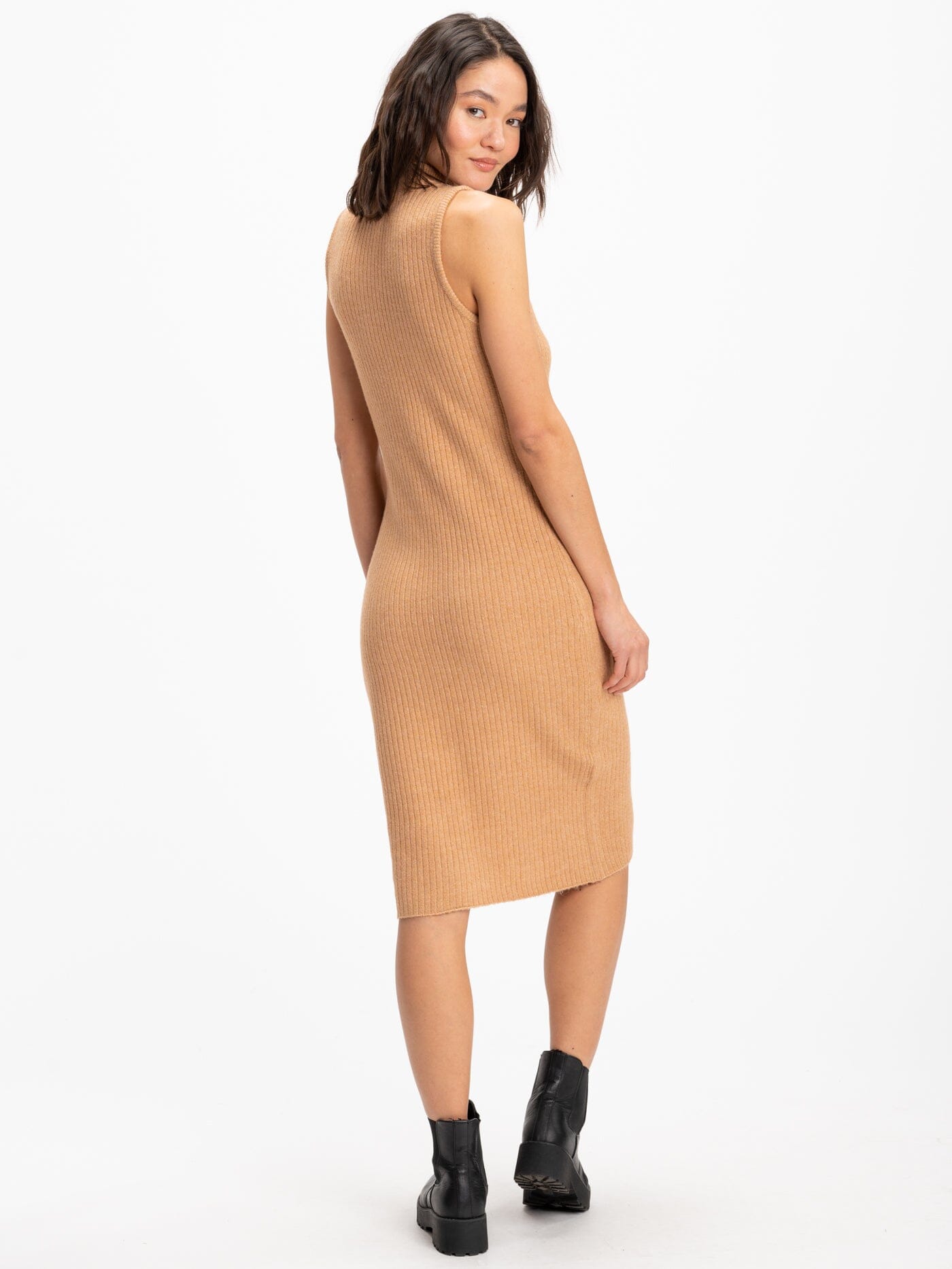 Donika Rib Knit Sweater Midi Dress Womens Dresses Threads 4 Thought 