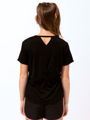 Meryl Twist Back Tee Girls Tops Threads 4 Thought 