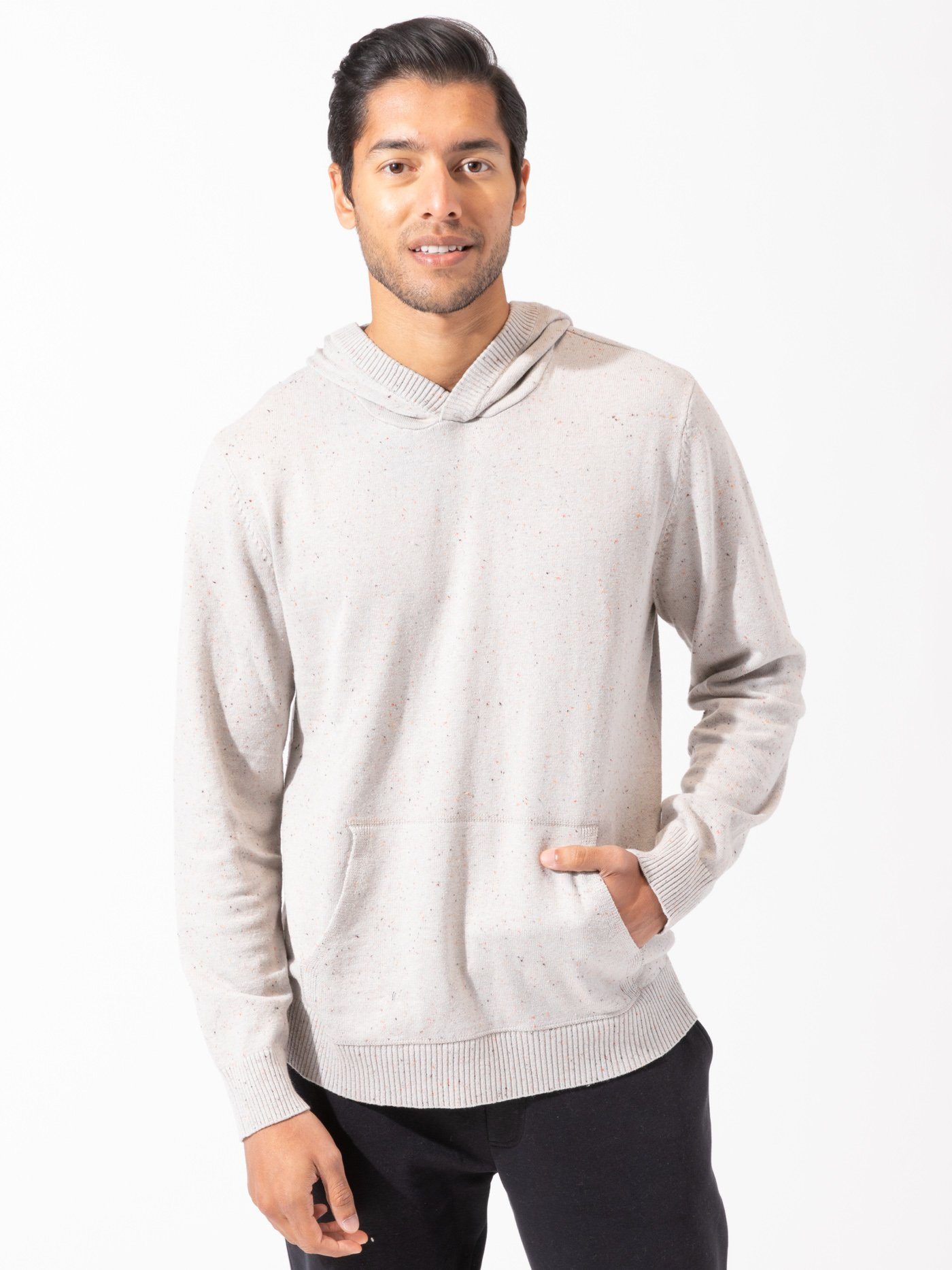 Triblend Pullover Hoodie in Heather Grey – Threads 4 Thought