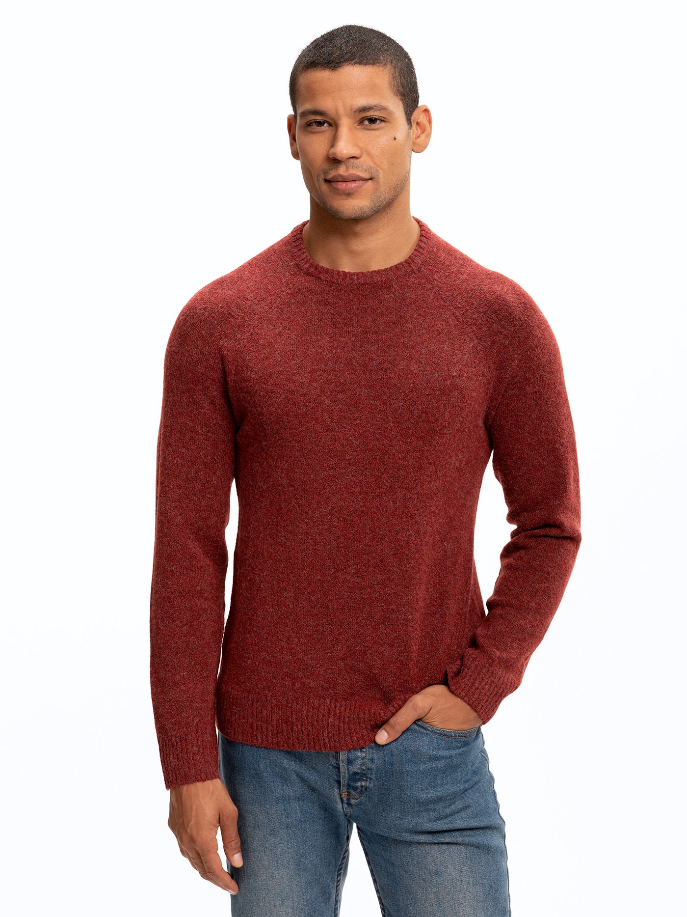 Triblend Ls Raglan Sweatshirt in Gunmetal – Threads 4 Thought