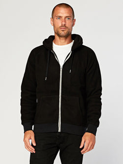 cozy fleece hoodie