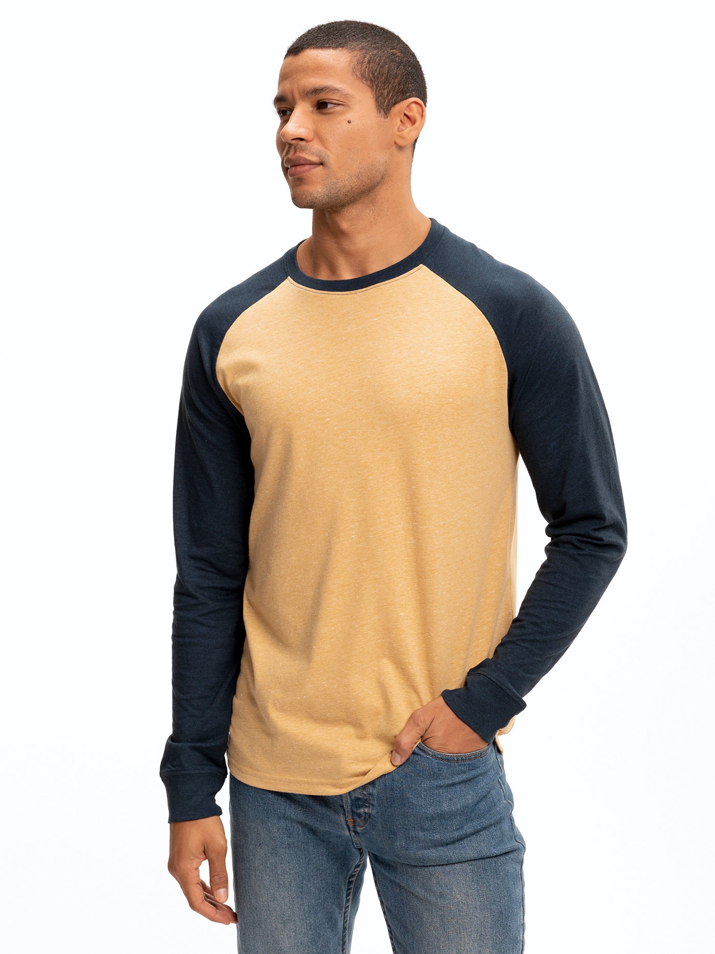 Men's Raglan T-Shirt - Long Sleeves