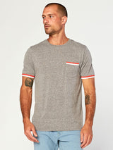 Laramie Triblend Pocket Tee Mens Tops Threads 4 Thought S Heather Grey