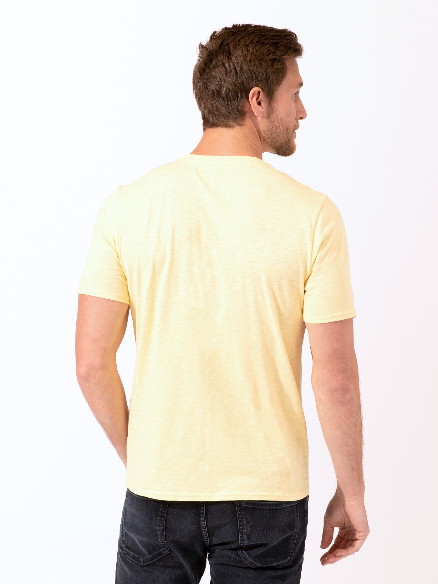 Short Sleeve Slub Crew Neck Pocket Tee – Threads 4 Thought