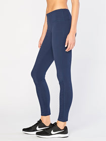 Monica Crop Criss Cross Legging in Heather Fig – Threads 4 Thought