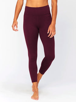 burgundy leggings womens