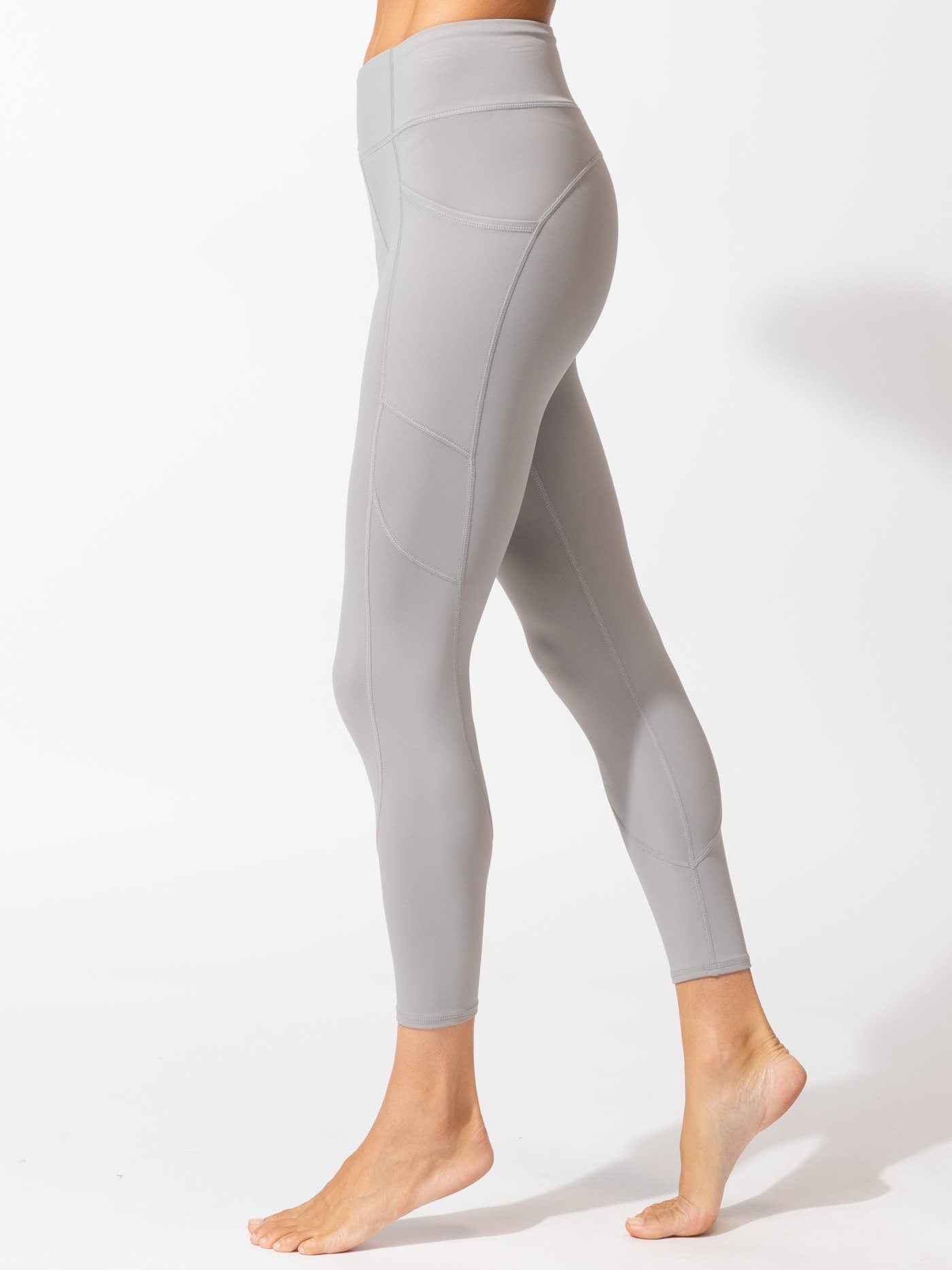 Urban Threads Tall sports leggings with mesh panels in black - ShopStyle