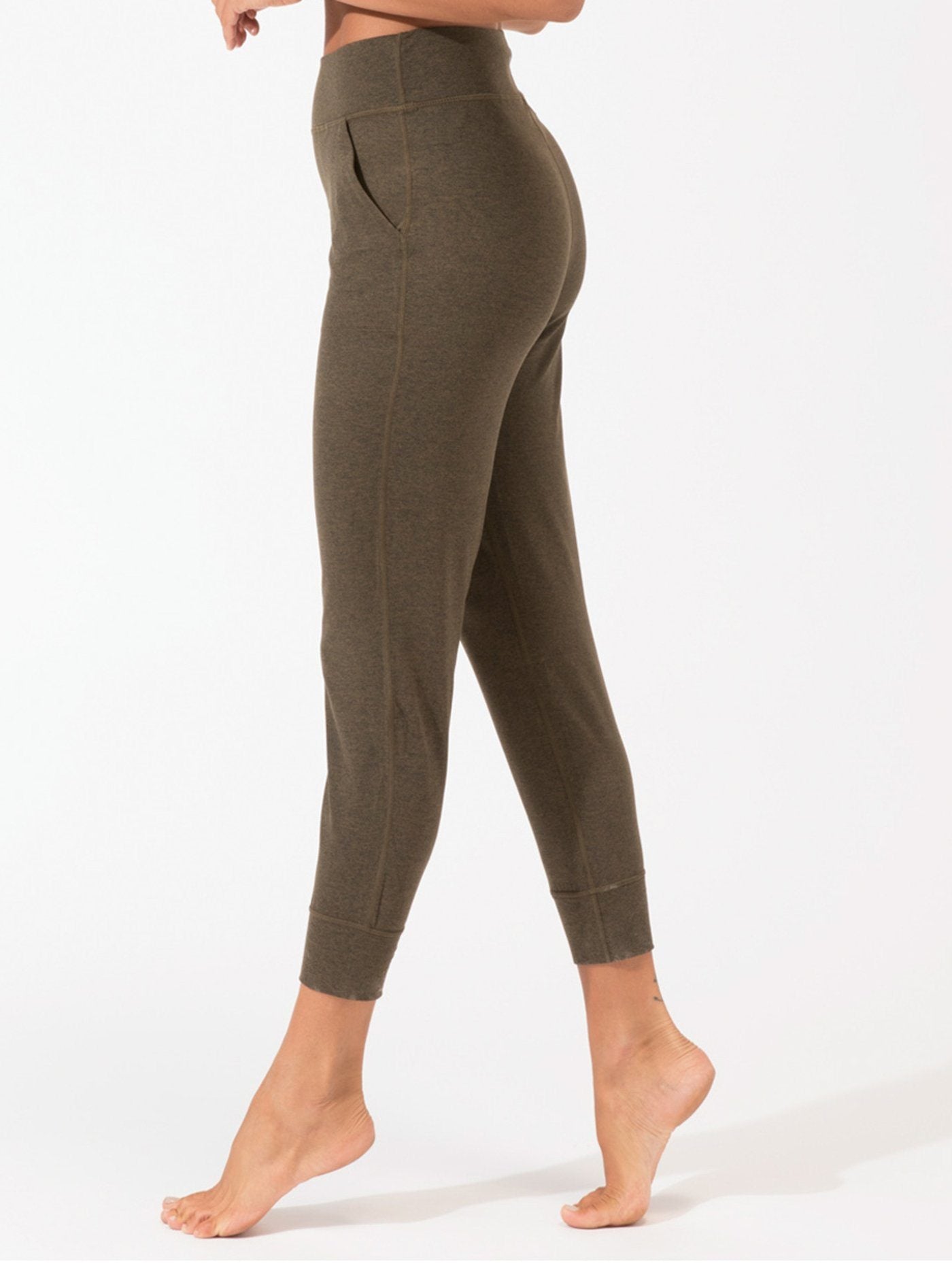 Monica High-Waisted Full Length Legging in Heather Sorrel – Threads 4  Thought