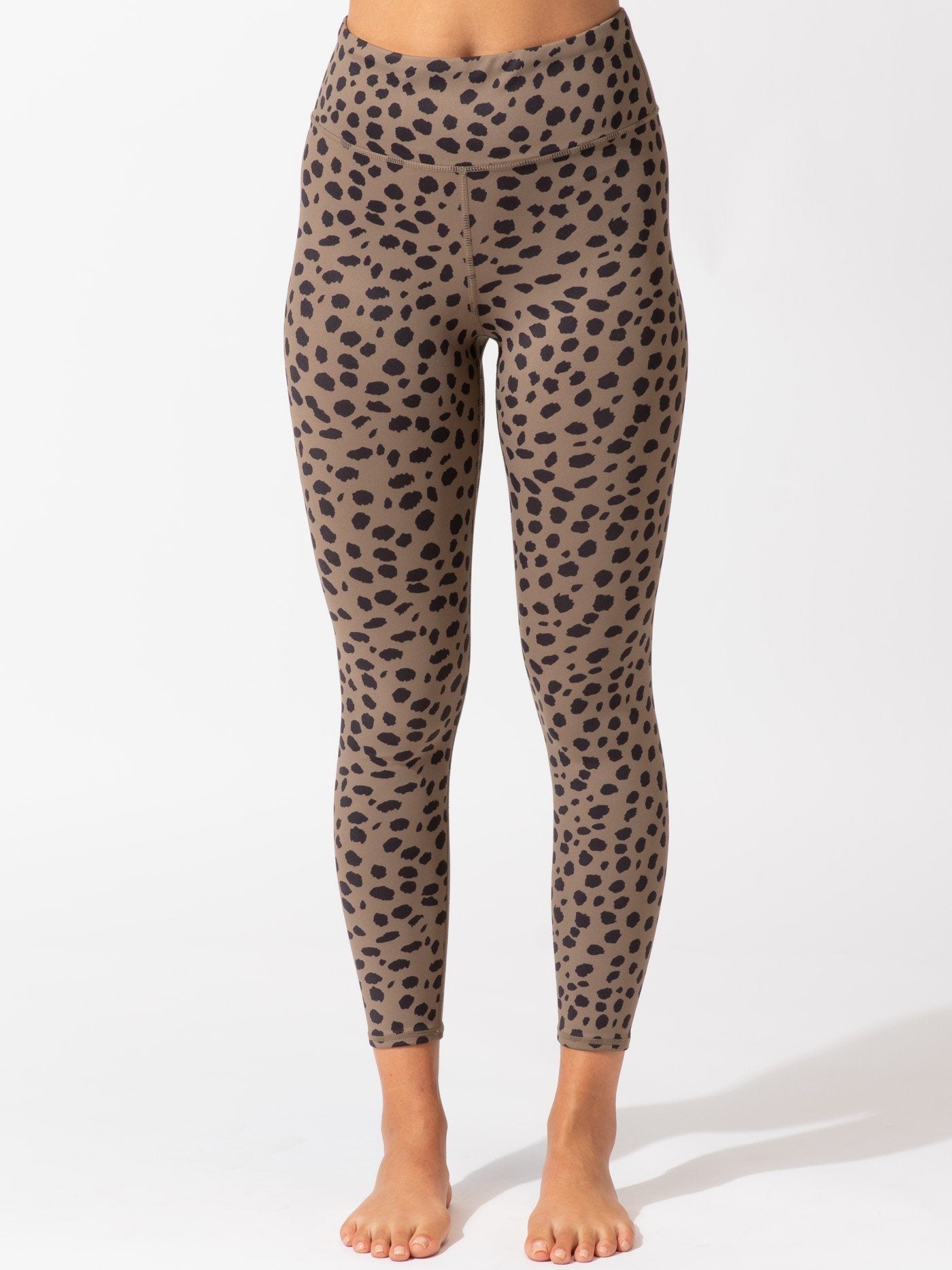 Print Power 7/8 abstract-print jersey leggings